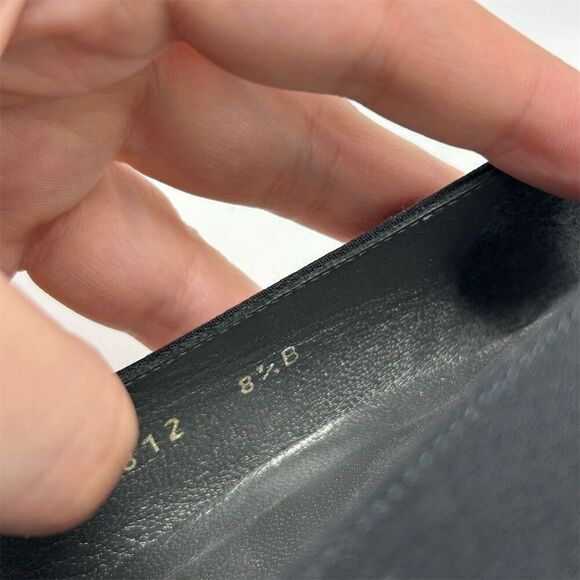 Stuart Weitzman Women's Black Kitten Heel Pumps Square Toe Bow Accent Size 8.5 B - Picture 12 of 12